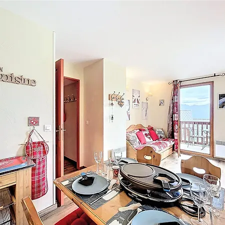 Apartman T3 Confortable Avec Balcon Et Parking Le Corbier