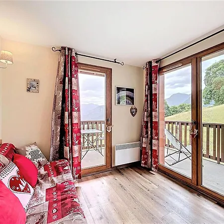 Apartman T3 Confortable Avec Balcon Et Parking Le Corbier